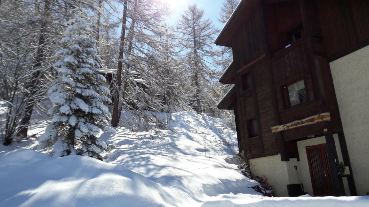 Chalet Les Arolles Les Orres Eksteriør billede